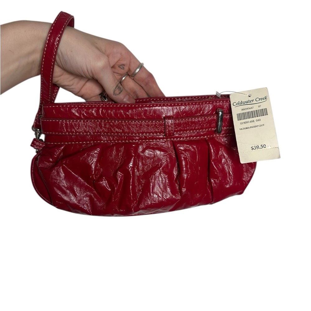 Coldwater Creek Cherry Red Clutch